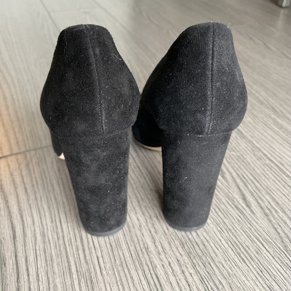 Jimmy Choo black seude pumps - Picture 4 of 6